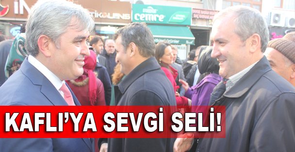 Kaflı'ya Gebze'de sevgi seli!