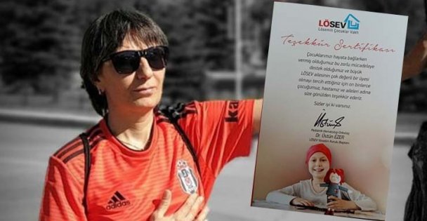 Kahraman sağlık çalışanı ilk kitabının gelirini LÖSEV'e bağışladı