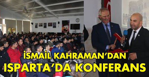 Kahraman'dan Çanakkale konferansı!