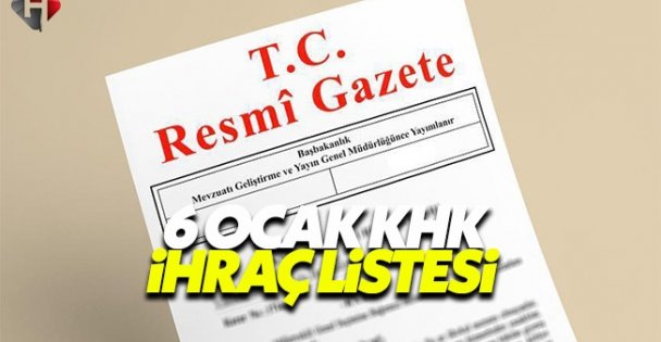 Kamu'da 60 ihraç!