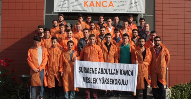 Kanca öğrencileri TAYSAD'ı gezdi