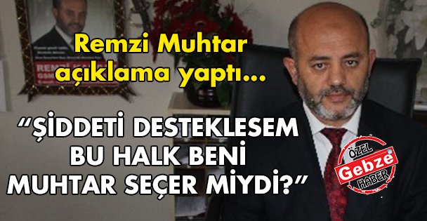 Kandaz; 'Şiddete teşvik etmedim”