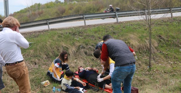 Kandırada trafik kazası: 5 yaralı