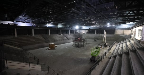 Kapalı Spor Salonu ve Sporcu Fabrikasında hazırlıklar tam gaz