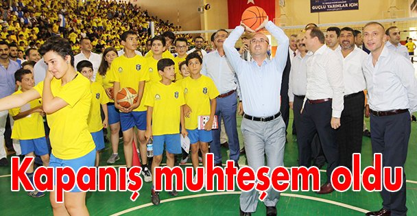 Kapanış muhteşem oldu