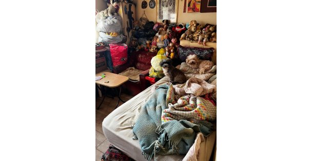 Kapı açılınca karşılaşılan manzara şoke etti