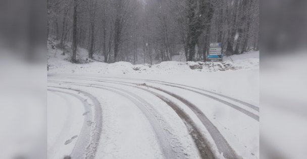 Kar Kocaeli'ye tekrar geldi