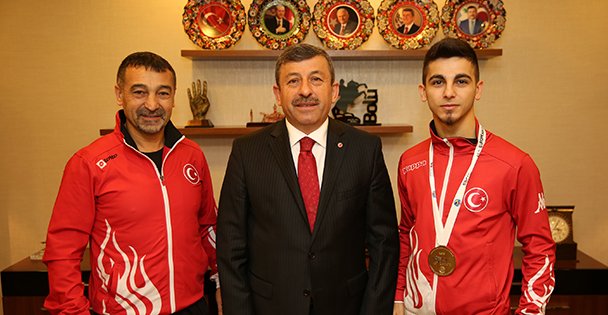 Karabacak Avrupa Şampiyonunu ağırladı