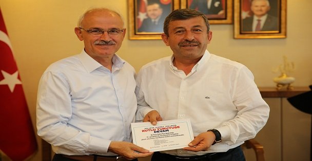 Karabacak Ayar ve Ekibini Ağırladı