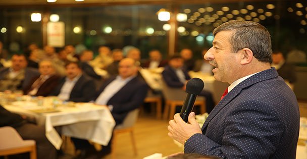 Karabacak ,dernek başkanlarını ağırladı