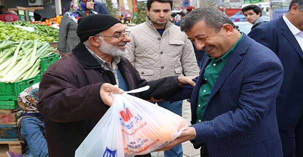 Karabacak Esnafı Ziyaret Etti
