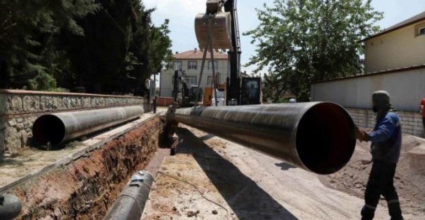 Karakaya içme suyu hattının yüzde 82'si tamamlandı