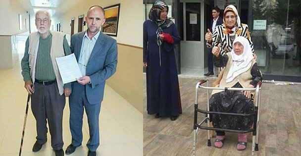 Karamollaolu'na imza için engel tanımadılar
