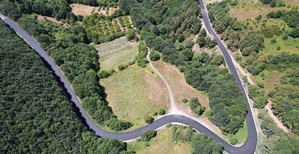 Karamürsel Senaiye-İznik Yolu Asfaltlandı