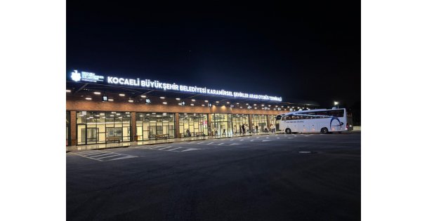 Karamürsel Terminali açıldı, ilk sefer Balıkesir'e oldu