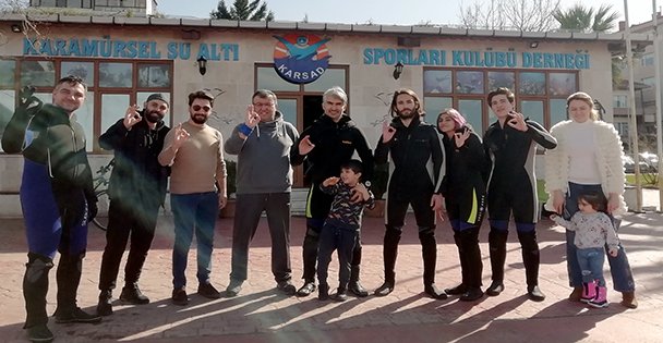 Karamürsel'de dalgıçlık eğitim sezonu açıldı