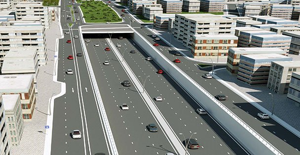 Karamürsel'e tünel geçişli kavşak geliyor