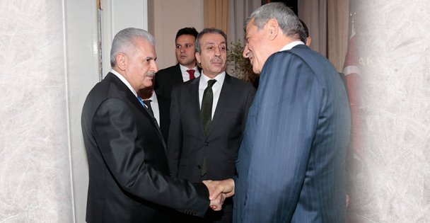 Karaosmanoğlu, Başbakan Yıldırım'la görüştü