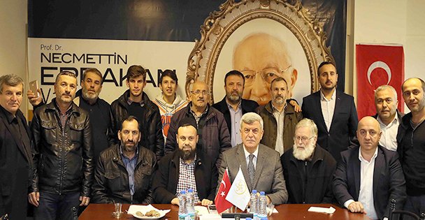 Karaosmanoğlu, Erbakan Vakfını ziyaret etti