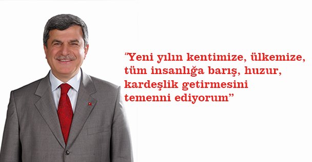Karaosmanoğlu'ndan  Yeni yıl mesajı