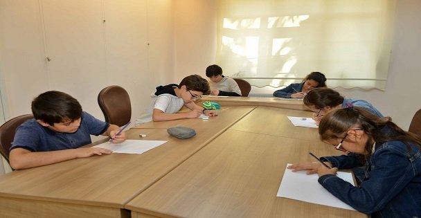 Karikatür Okulu'nda yetenek sınavı yapıldı