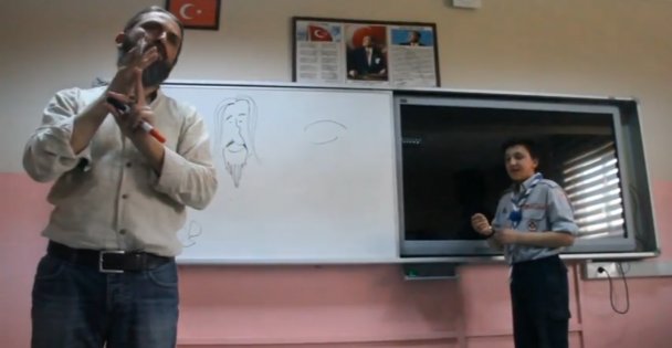 Karikatür yarışmasına büyük ilgi