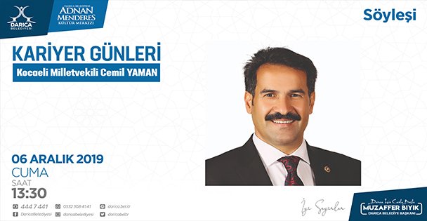 Kariyer Günleri'nin konuğu Cemil Yaman