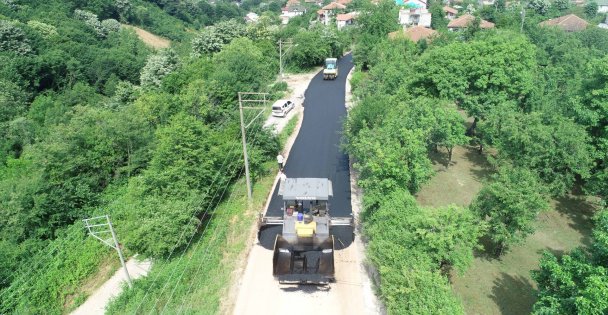 Kartepe Şirinağa Caddesi Asfaltlandı