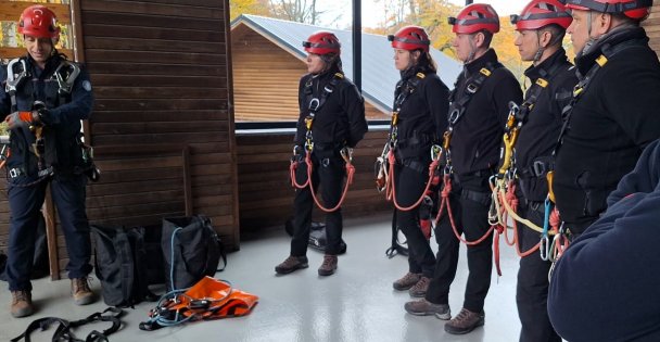 Kartepe Teleferik'te gerçeği aratmayan tatbikat
