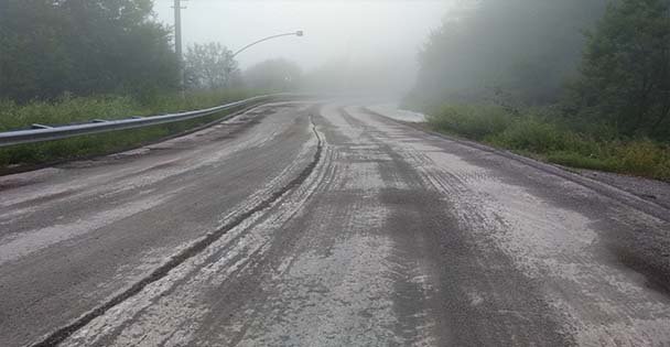 Kartepe Yolu Yenileniyor
