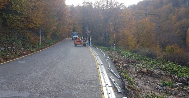 Kartepe zirve yolu kışa hazır