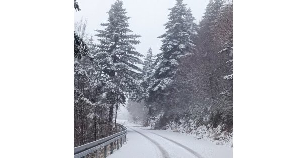 Kartepe zirve yolunda karla mücadele başladı