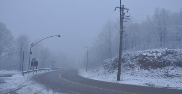 Kartepe'de kar kalınlığı 20 santimetreye ulaştı