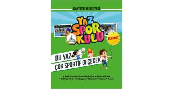 KARTEPE'DE YAZ SPOR OKULLARI KAYITLARI BAŞLADI