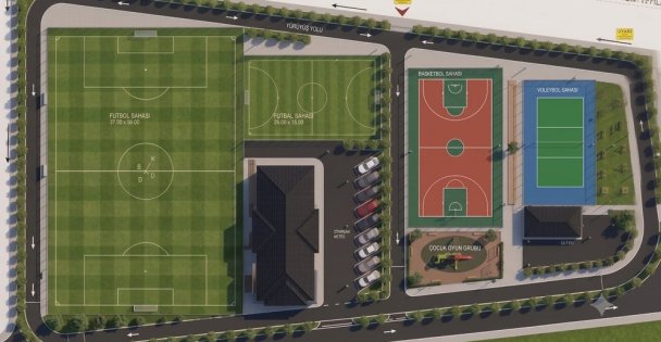 Kartepe'ye spor tesisi geliyor