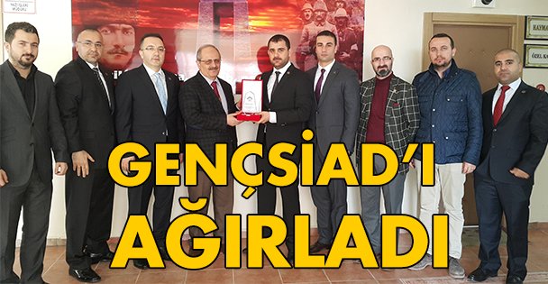 Kaymakam Gençsiad'ı ağırladı