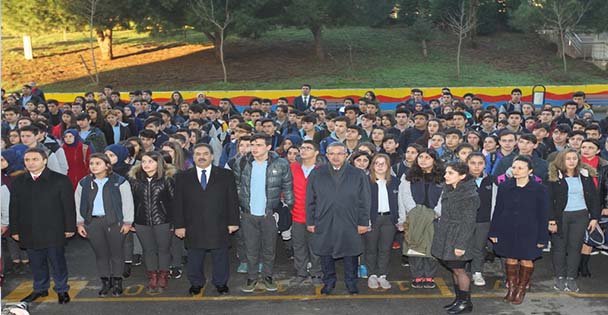 Kaymakam Güler ve Başkan Köşker
