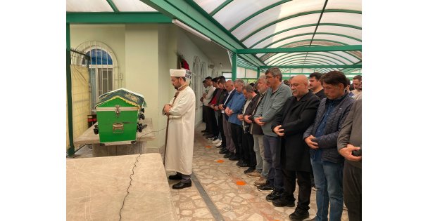 Kazada hayatını kaybeden genç, memleketinde son yolculuğuna uğurlandı