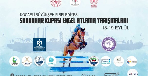 KBB Sonbahar Kupası Engel Atlama Yarışmaları Gebze'de