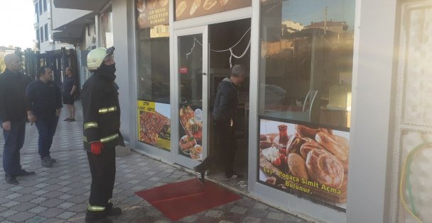 Kebapçı Dükkanında Yangın Çıktı