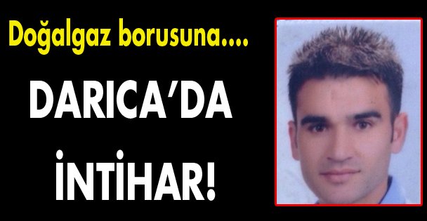 Kendini doğalgaz borusuna astı