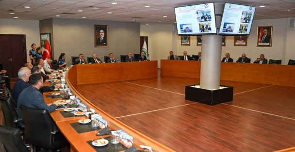 Kent Güvenlik Danışma Kurulu Toplantısı, Vali Aktaş Başkanlığında Yapıldı