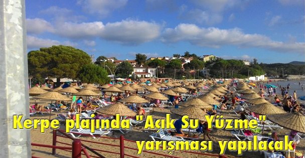 Kerpe plajında 