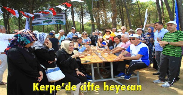 Kerpe'de çifte heyecan