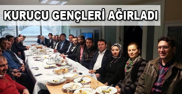 Keskin,kurucu gençleri ağırladı