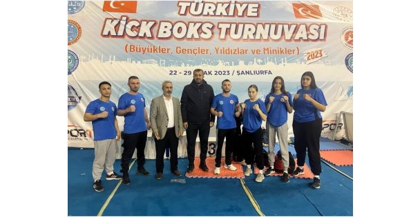 Kick Boks turnuvasına Çayırova damgası