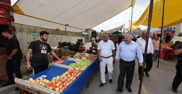 Kirazpınar semt pazarı hizmete girdi