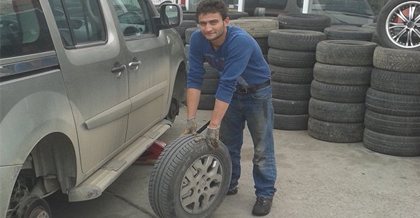 Kış lastiğine yoğun  ilgi!