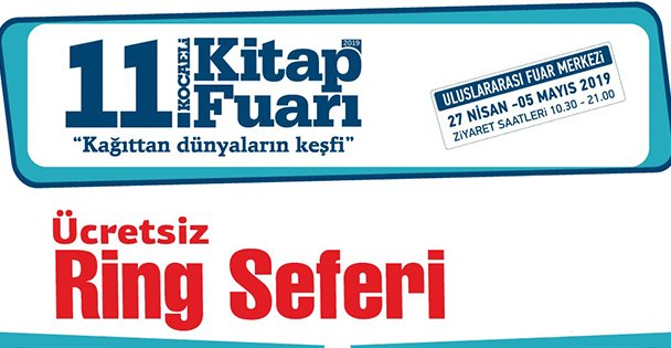 Kitap Fuarı'na Ücretsiz Ring Seferleri