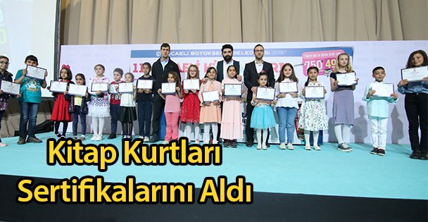 Kitap Kurtları Sertifikalarını Aldı